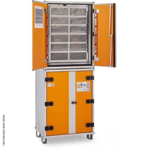 Armoire anti-feu batteries avec pieds 8/20 Eco LockEX 2.0 - CEMO - Image 1