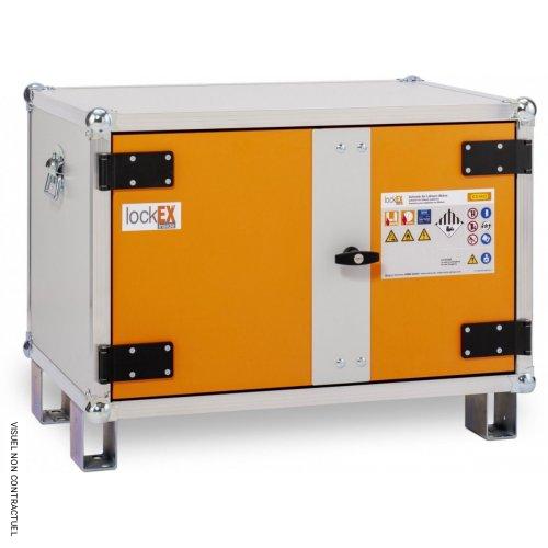 Armoire anti-feu batteries avec pieds 8/5 LockEX 2.0 Standard 230 V - CEMO - Image 1