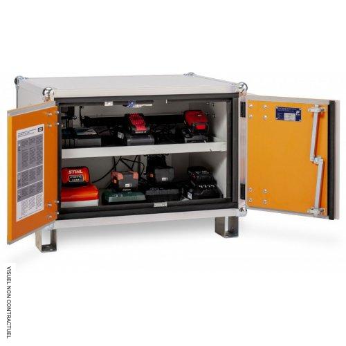 Armoire anti-feu batteries avec pieds 8/5 LockEX 2.0 Premium SIM 230 V - CEMO - Image 2