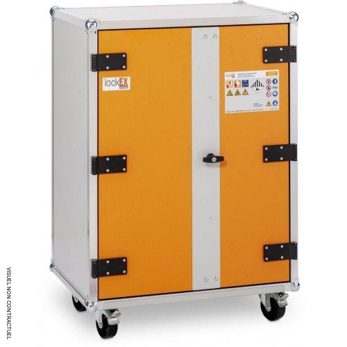 Armoire anti-feu batteries avec roulettes 8/10 Eco LockEX 2.0 - CEMO - Image 1