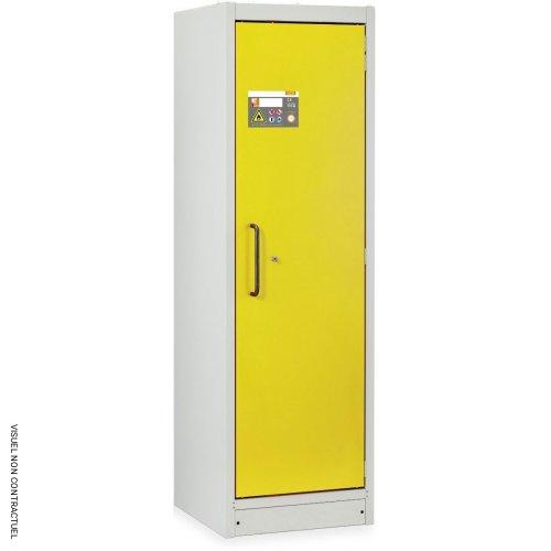 Armoire anti-feu PROline 6/20 F90, 1 porte droite jaune, 4 tiroirs - CEMO - Image 2