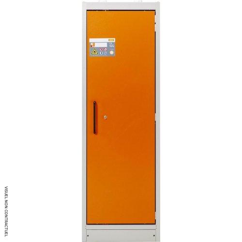 Armoire anti-feu PROline 6/20 F90 pour fûts, porte orange droite - CEMO - Image 1