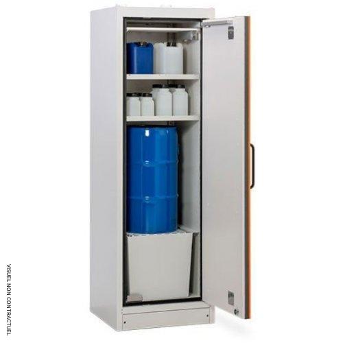 Armoire anti-feu PROline 6/20 F90 pour fûts, porte orange droite - CEMO - Image 2