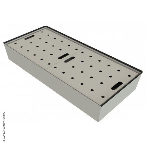 Bac de rétention pour armoire PROline 12/20 F90 avec paillasse - CEMO - Image 1