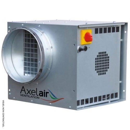 Caisson d'extraction Econizer C4 CTSE1800 à moteur EC à réglage de vitesse manuel - AXELAIR - Image 1