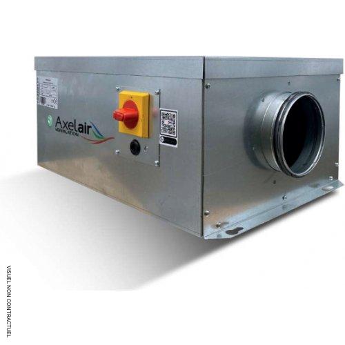 Caisson d’extraction VMC compact Ø 125 mm Minimax CM125 - AXELAIR - Image 1