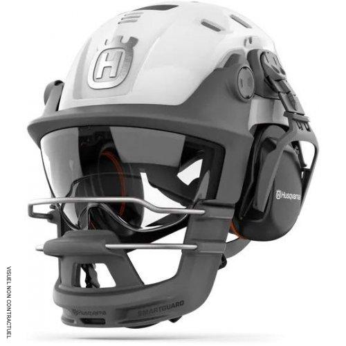 Högert Technik Casque de protection Diesel pour grandes hauteurs blanc uni | EN 397:2012 A1:2012 | avec ouvertures d'aération | bandeau anti-transpiration, harnais à 6 points, mentonnière 4 points Högert Technik Casque de protection Diesel pour grandes hauteurs blanc uni | EN 397:2012 A1:2012 | avec ouvertures d'aération | bandeau anti-transpiration, harnais à 6 points, mentonnière 4 points
