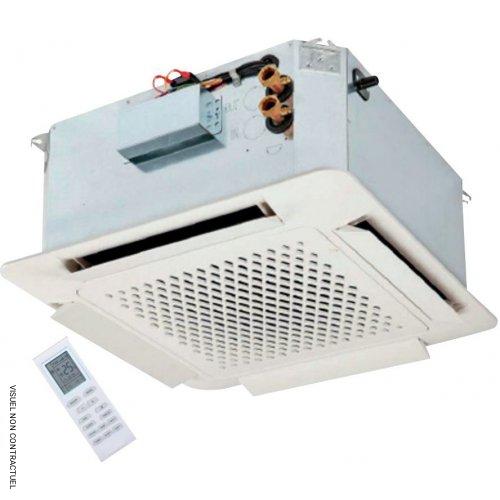 Cassette plafonnière à eau 12,56 kW moteur AC avec télécommande AquaVent VCCIR063 - AXELAIR - Image 1