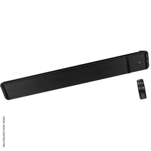 Cassette rayonnante infrarouge Darkztrip Dimmer 1 500 W avec télécommande DKZD15 - FRICO - Image 1