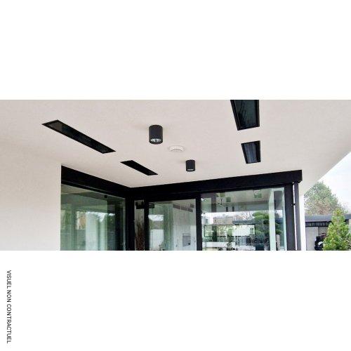 Chauffage infrarouge électrique argent verre blanc Relax Glass Dimmer IHRGD15WS65 - FRICO - Image 3