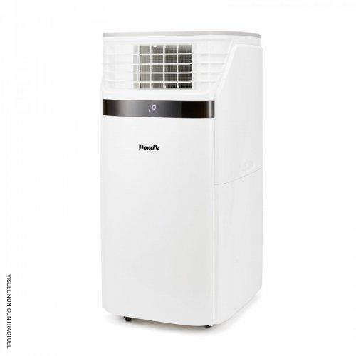 Climatiseur mobile grand volume 6,5 kW PALERMO 22K - WOOD'S - Image 1