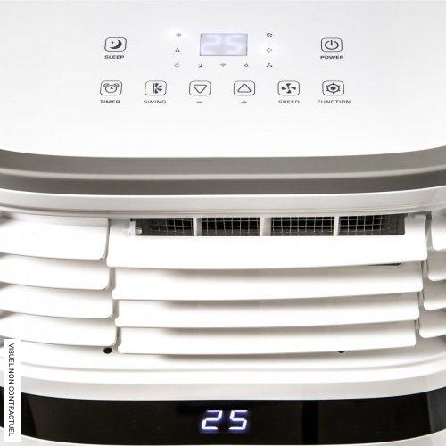 Climatiseur mobile grand volume 6,5 kW PALERMO 22K - WOOD'S - Image 3