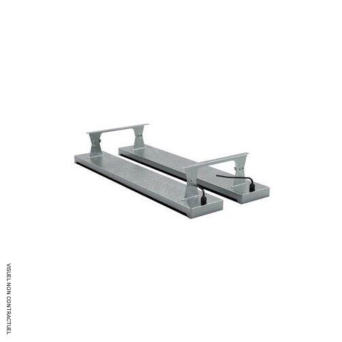 Consoles doubles en acier inoxydable pour Darkztrip - FRICO - Image 1