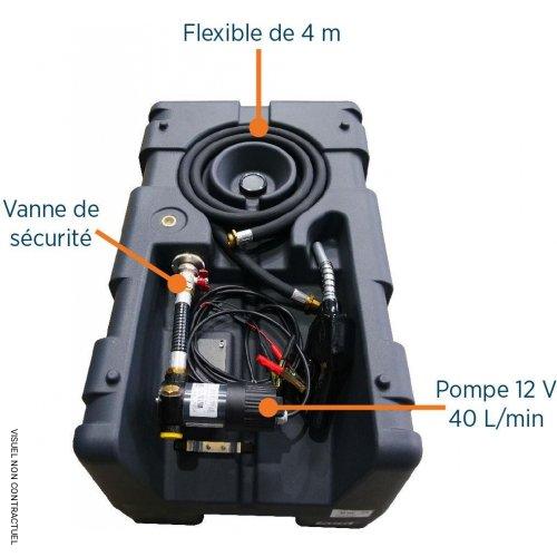 Cuve de ravitaillement 200 litres avec pompe 40 l/min - RENSON - Image 2