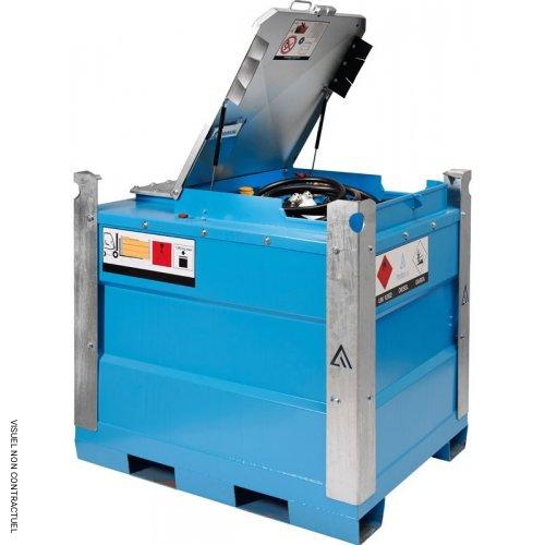 Cuve de stockage ADR 950 litres sans pompe - Double paroi - Réservoir intérieur en polyéthylène MD - STOCKFLUID - Image 1