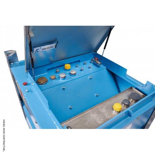 Cuve de stockage ADR 950 litres sans pompe - Double paroi - Réservoir intérieur en polyéthylène MD - STOCKFLUID - Image 2