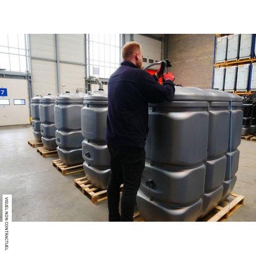 Cuve stockage fuel 1 500 litres en PEHD pré-équipée - RENSON - Image 2