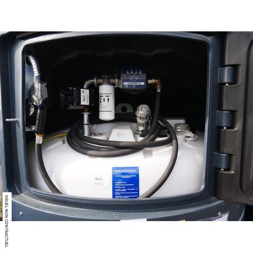 Cuve stockage fuel PEMD 2 500 litres avec armoire intégrée pompe 50 l/min - RENSON - Image 2