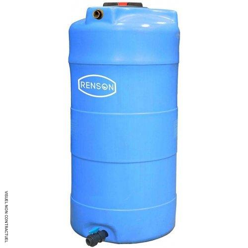 Cuve verticale bleue stockage eau 2 000 litres pré-équipée - RENSON - Image 1