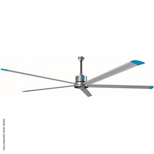 Déstratificateur industriel réversible grande pale HVLS 1/33 - STAR PROGETTI - Image 1