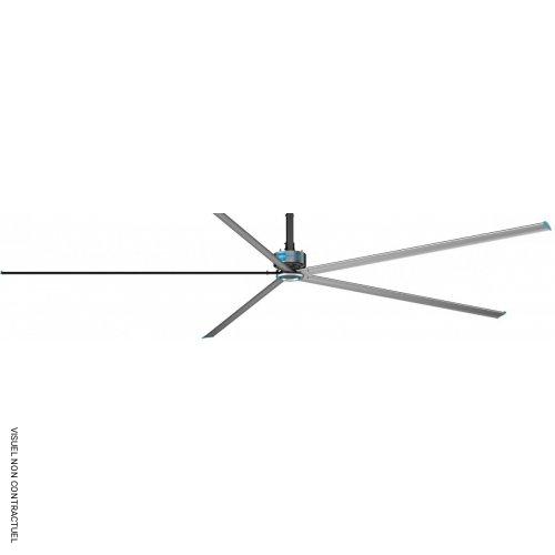 Déstratificateur industriel réversible grande pale HVLS 2/73 - STAR PROGETTI - Image 1