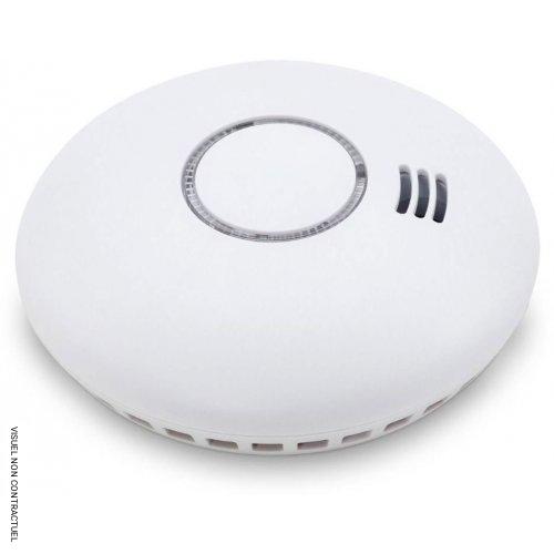 Détecteur de chaleur et de fumée sans fil - Lot de 2 - CEMO - Image 1
