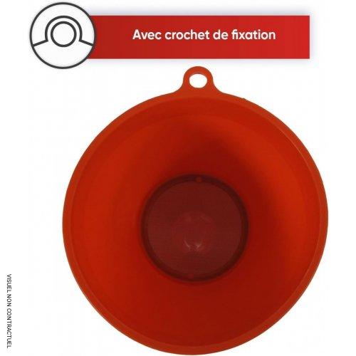 Entonnoir en plastique avec filtre amovible - Ø 100 mm - MTM - Image 3