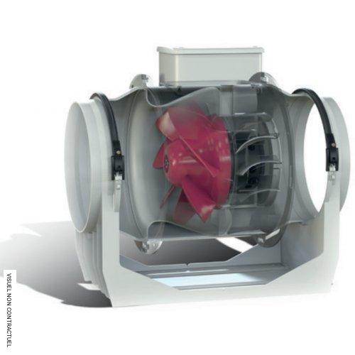 Extracteur hélico-centrifuge en conduit Ø 247 mm LINEO XL250 - VORTICE-AXELAIR - Image 3