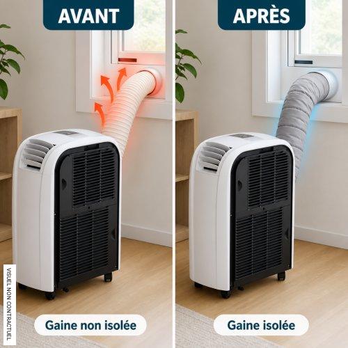 Gaine isolante pour tuyau de climatisation - ALPITHERM - Image 4
