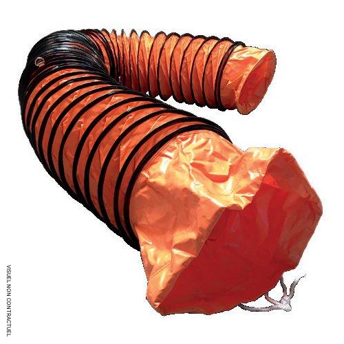 Gaine souple 10 metres Diam. 200 pour ventilateur/extracteur - SPLUS - Image 1