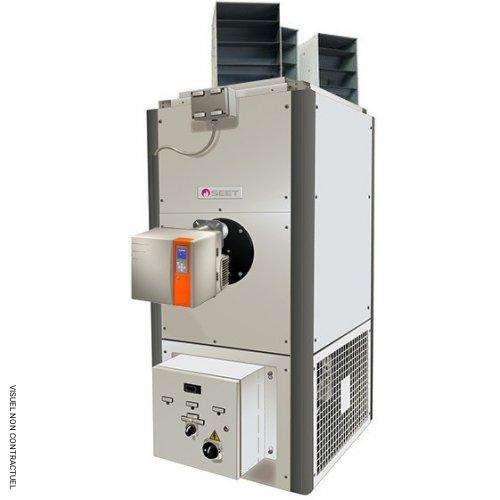 Générateur d'air chaud au fioul SB 350 avec brûleur et plénum - SEET - Image 1