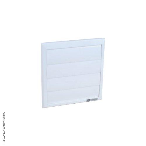 Grille à volets de surpression anti-retour blanche pour LINEO 200 - VORTICE-AXELAIR - Image 1