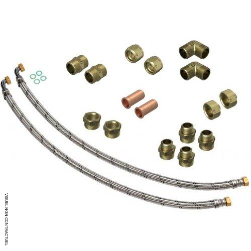 Kit de raccordement facile pour les aérothermes chauffés à l'eau WCK1FH - FRICO - Image 1