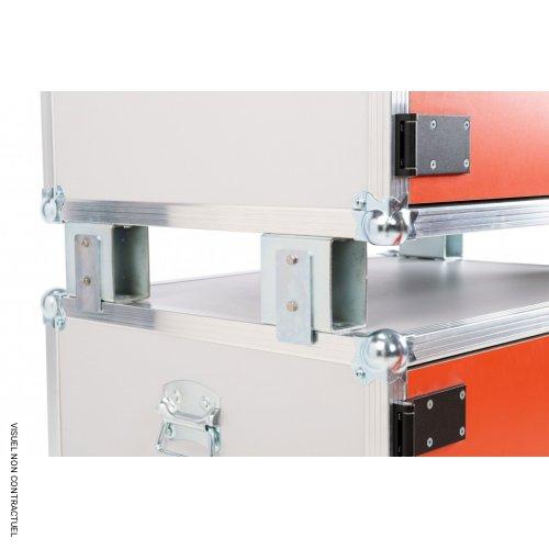 Kit pieds pour empilage des armoires anti-feu batteries Lithium - CEMO - Image 3