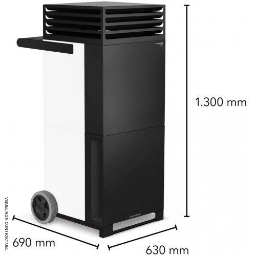 Purificateur d'air TAC M II blanc/noir - TROTEC - Image 2