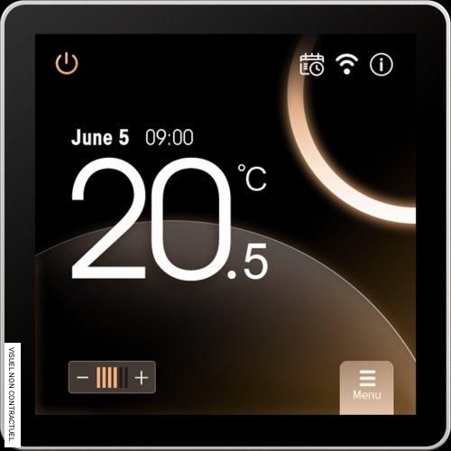 Thermostat numérique programmable HC 110 anthracite - HEATCOM - Image 1