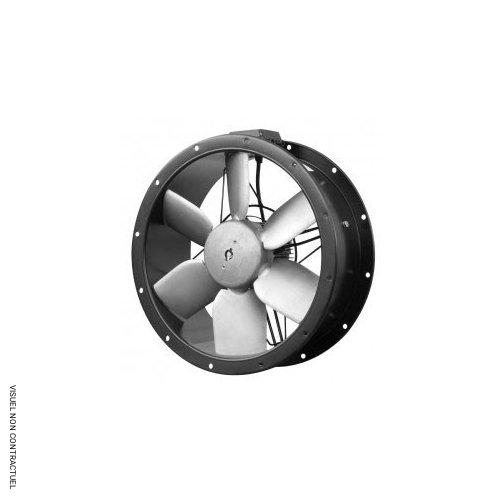 Ventilateur extracteur d'air industriel hélicoïde tubulaire TCBT/6-500/H - Triphasé 6 pôles - S&P - Image 1