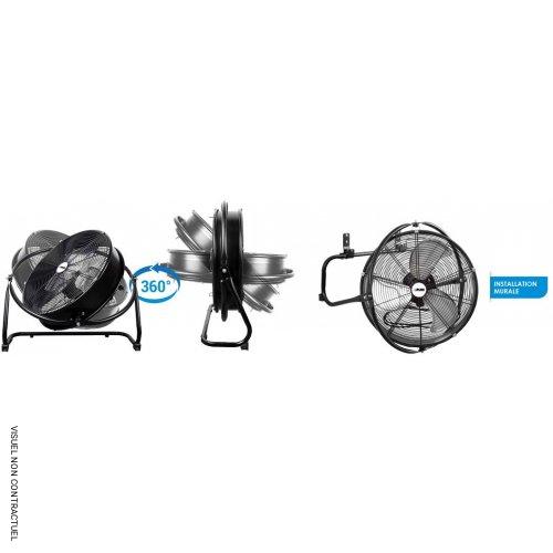 Ventilateur polyvalent sol/mural VO 50 - SPLUS - Image 2