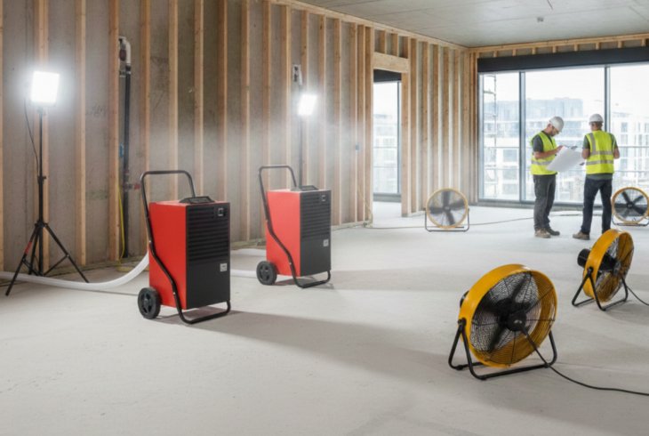 Comment sécher un bâtiment en construction ?