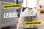 Radiateur soufflant ou céramique : lequel choisir ?