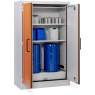 Armoire anti-feu PROline 12/20 F90 pour fûts, 2 portes orange - CEMO - Image 3