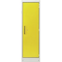 Armoire anti-feu PROline 6/20 F90, 1 porte droite jaune, 4 tiroirs - CEMO