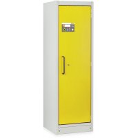 Armoire anti-feu PROline 6/20 F90 pour fûts, porte jaune droite - CEMO