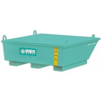 Bac à mortier 350 litres M-35 avec 4 anneaux de levage - IMER