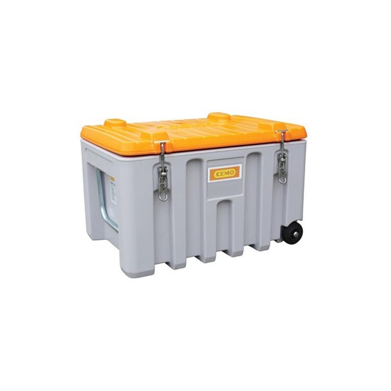 Accessoire de chantier de couleur orange – container citerne à eau