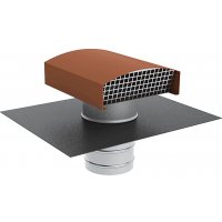 Chapeau toiture métal couleur tuile CTTM355 - AXELAIR