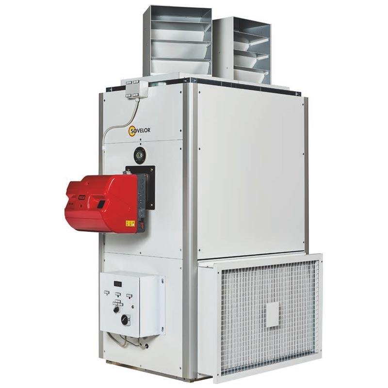 Chaudiere D'atelier au Fuel Fixe a air Pulse SF1200X SF1200XPFR Sovelor — free download