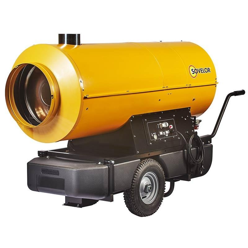 Chauffage fioul à air pulsé 110 kW robuste et polyvalent HPVMAX — free download