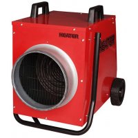 Chauffage gainable électrique 18 kW sur roues à air pulsé DANIA VK 18 - INELCO