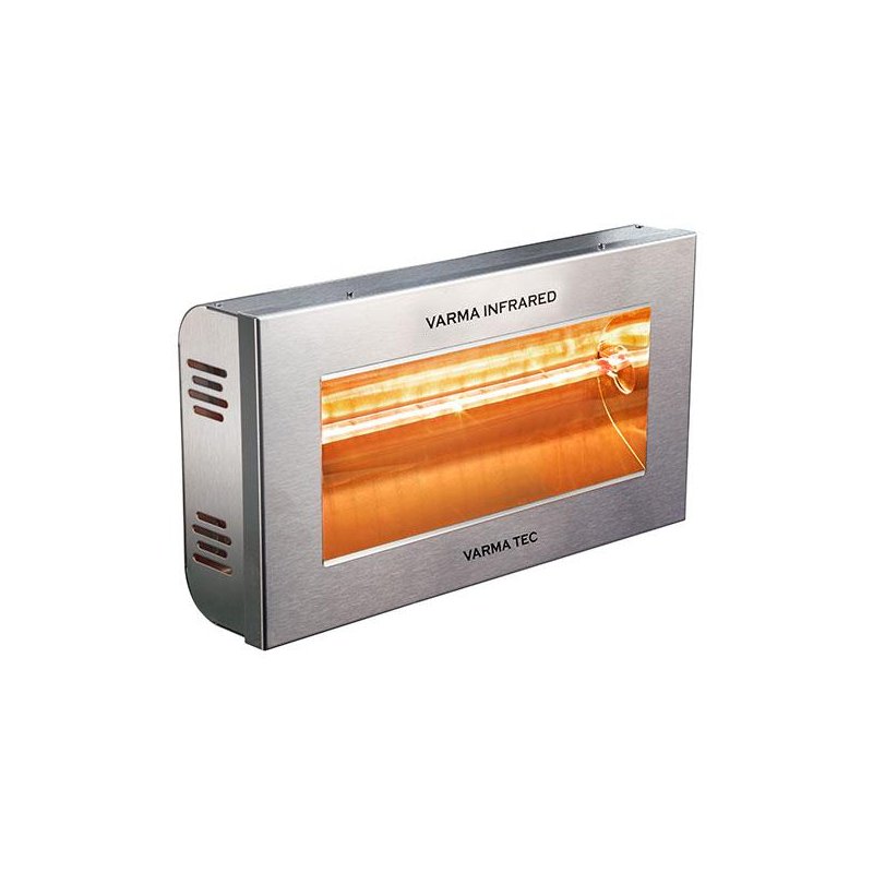 Chauffage radiant infrarouge inox VARMA V400/20X5SS – robuste et waterproof